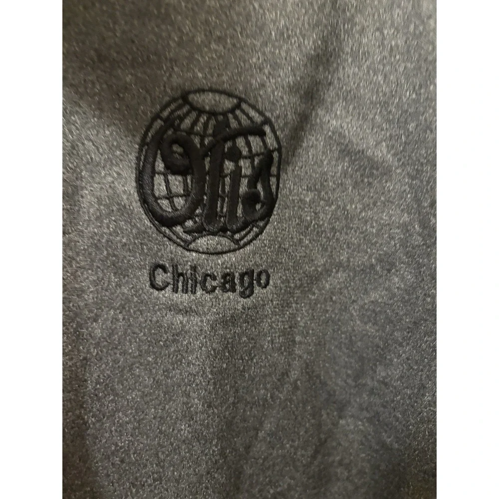 The North Face Sweatshirt Mens XL Gray‎ Logo Quarter Zip Fleece Logo